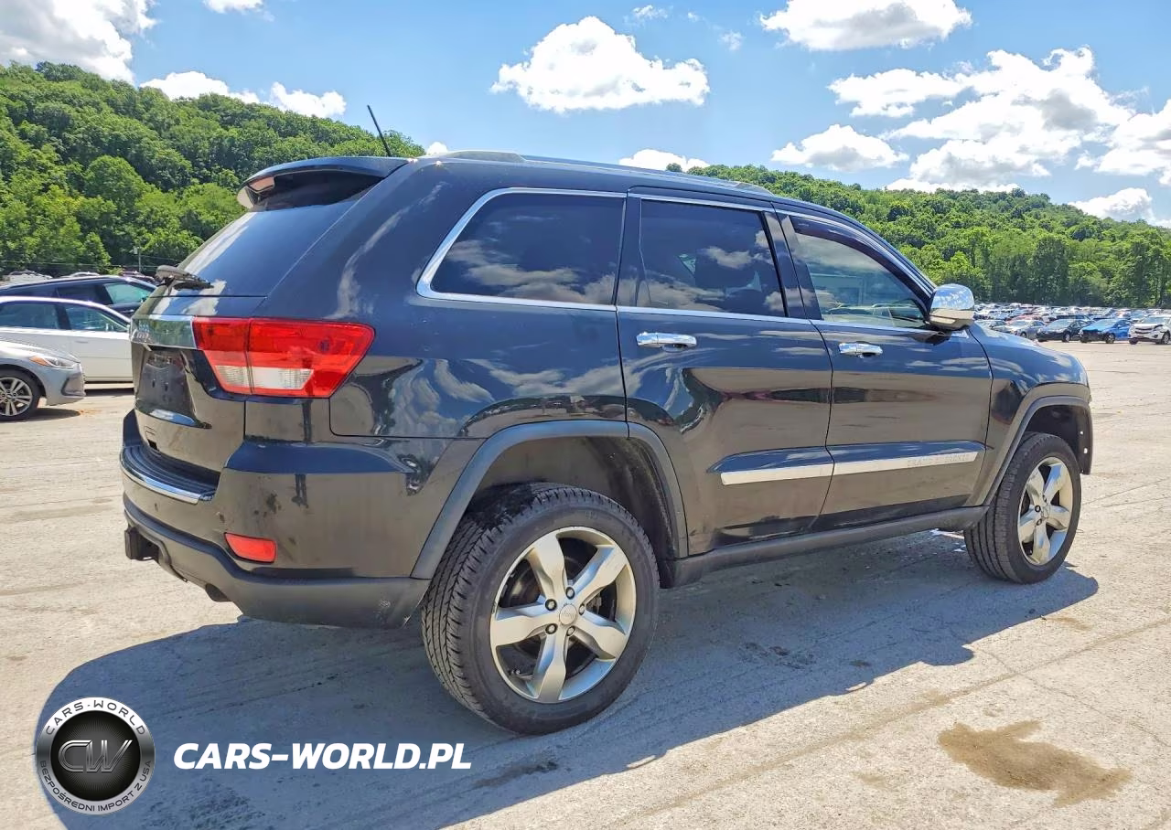 2012 Jeep Grand Cherokee Overland VIN:1C4RJFCTXCC192236 - 3