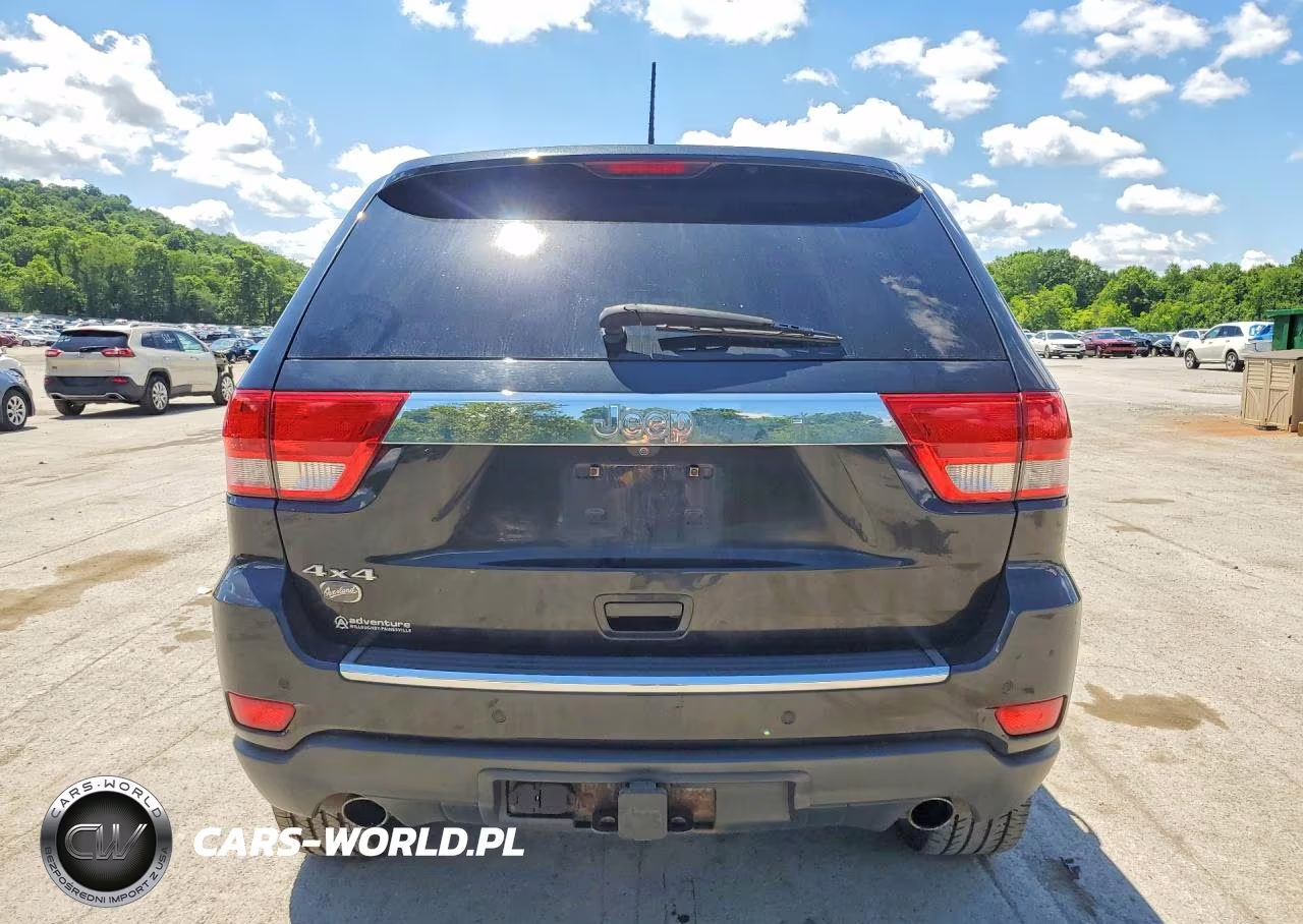 2012 Jeep Grand Cherokee Overland VIN:1C4RJFCTXCC192236 - 6
