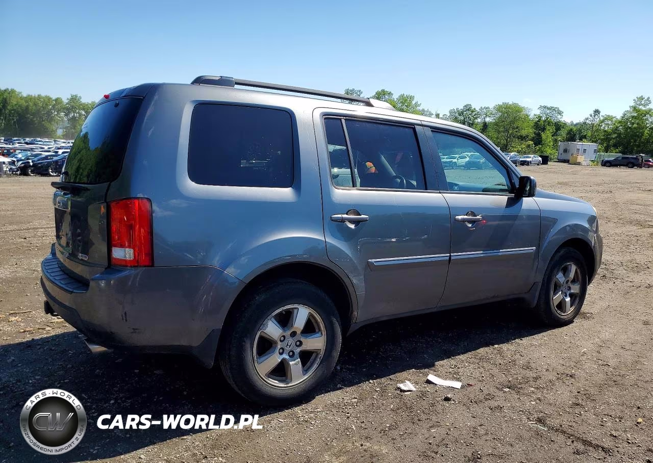 2011 Honda Pilot Ex VIN:5FNYF4H43BB021395 - 3