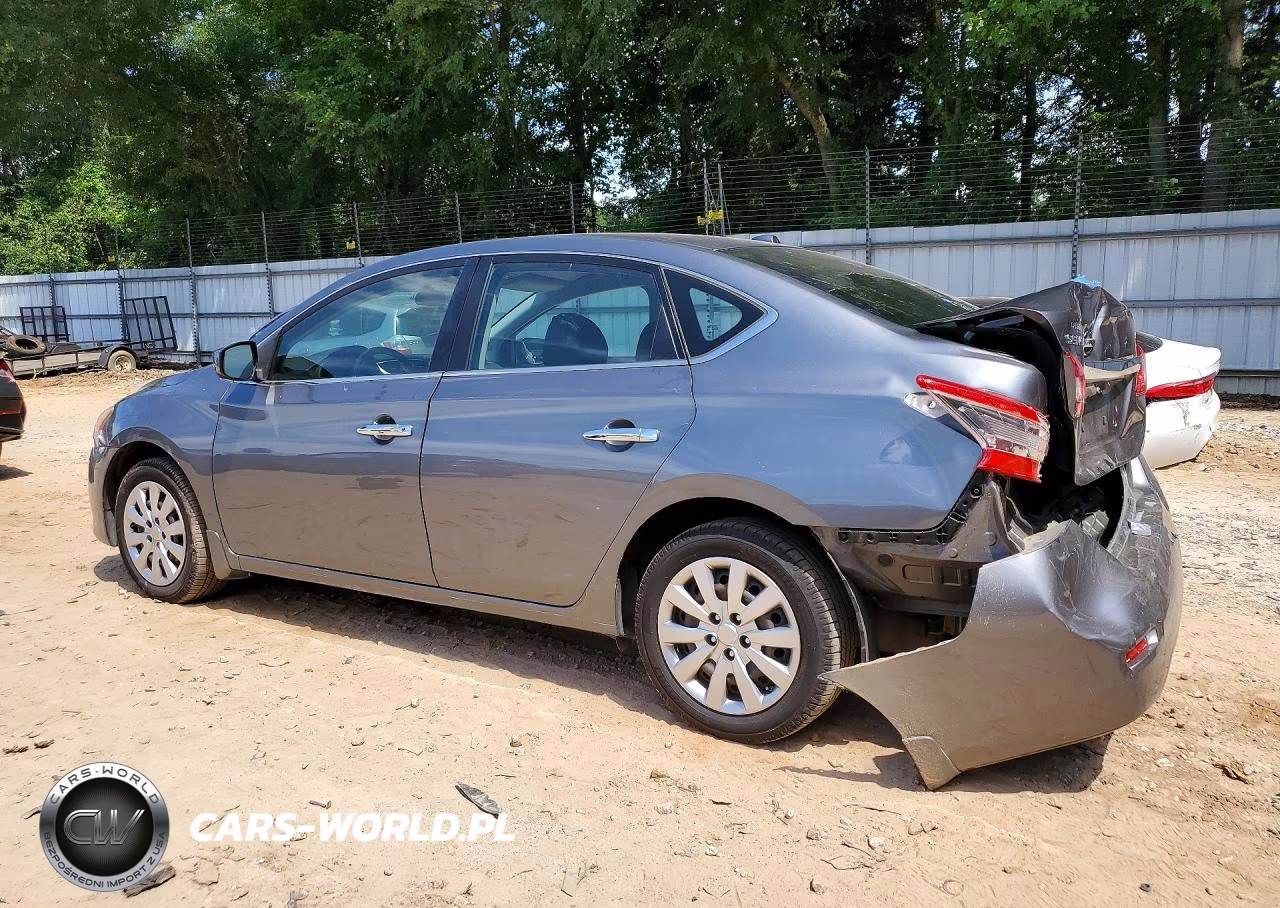 2015 Nissan Sentra Sv VIN:3N1AB7APXFY356802 - 2