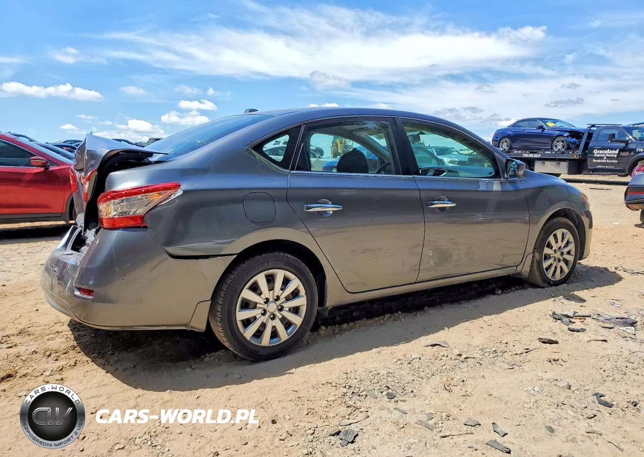2015 Nissan Sentra Sv VIN:3N1AB7APXFY356802 - 3