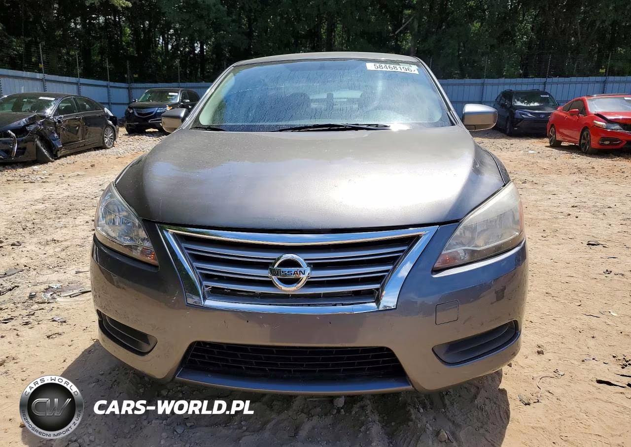 2015 Nissan Sentra Sv VIN:3N1AB7APXFY356802 - 5