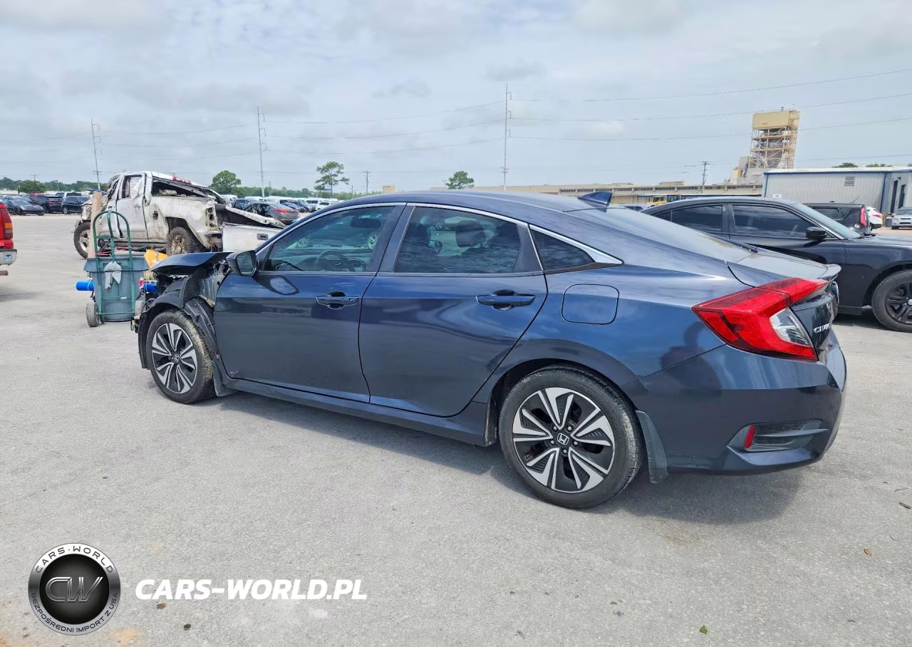 2018 Honda Civic Ex VIN:JHMFC1F33JX023871 - 2