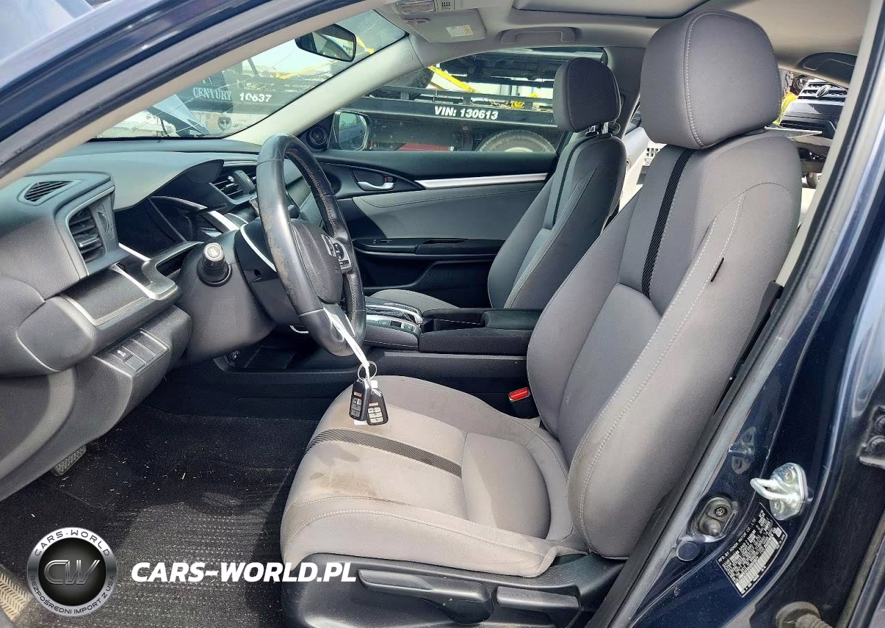 2018 Honda Civic Ex VIN:JHMFC1F33JX023871 - 7