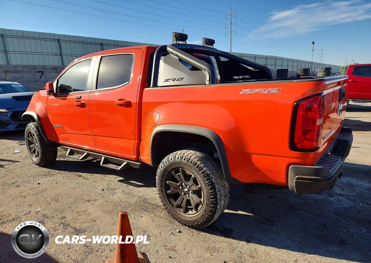 2019 Chevrolet Colorado Zr2 VIN:1GCGTEENXK1273239 - 2