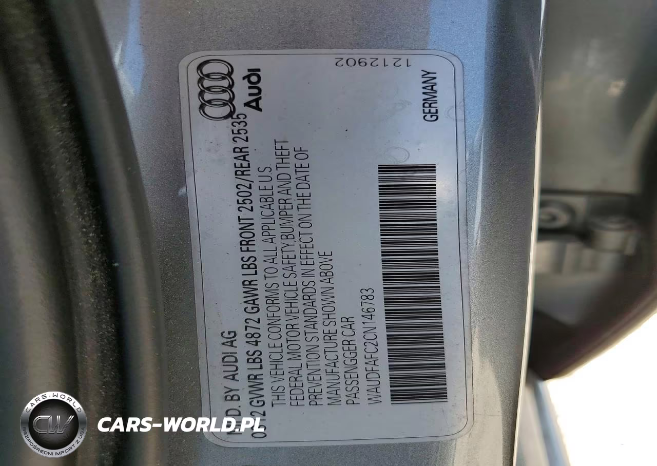2012 Audi A6 Premium Plus VIN:WAUDFAFC2CN146783 - 12