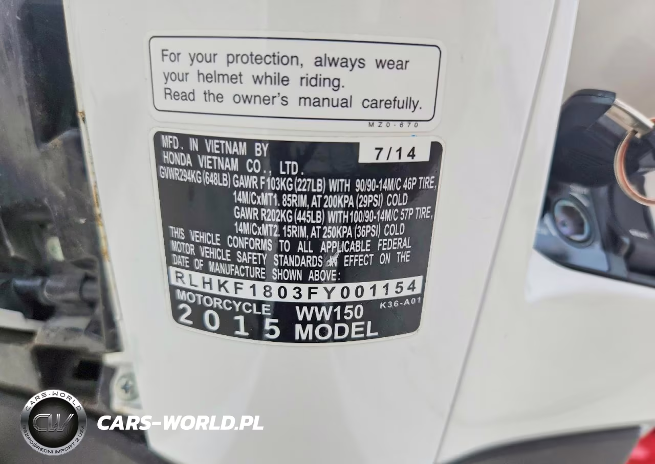 2015 Honda Pcx 150 VIN:RLHKF1803FY001154 - 9