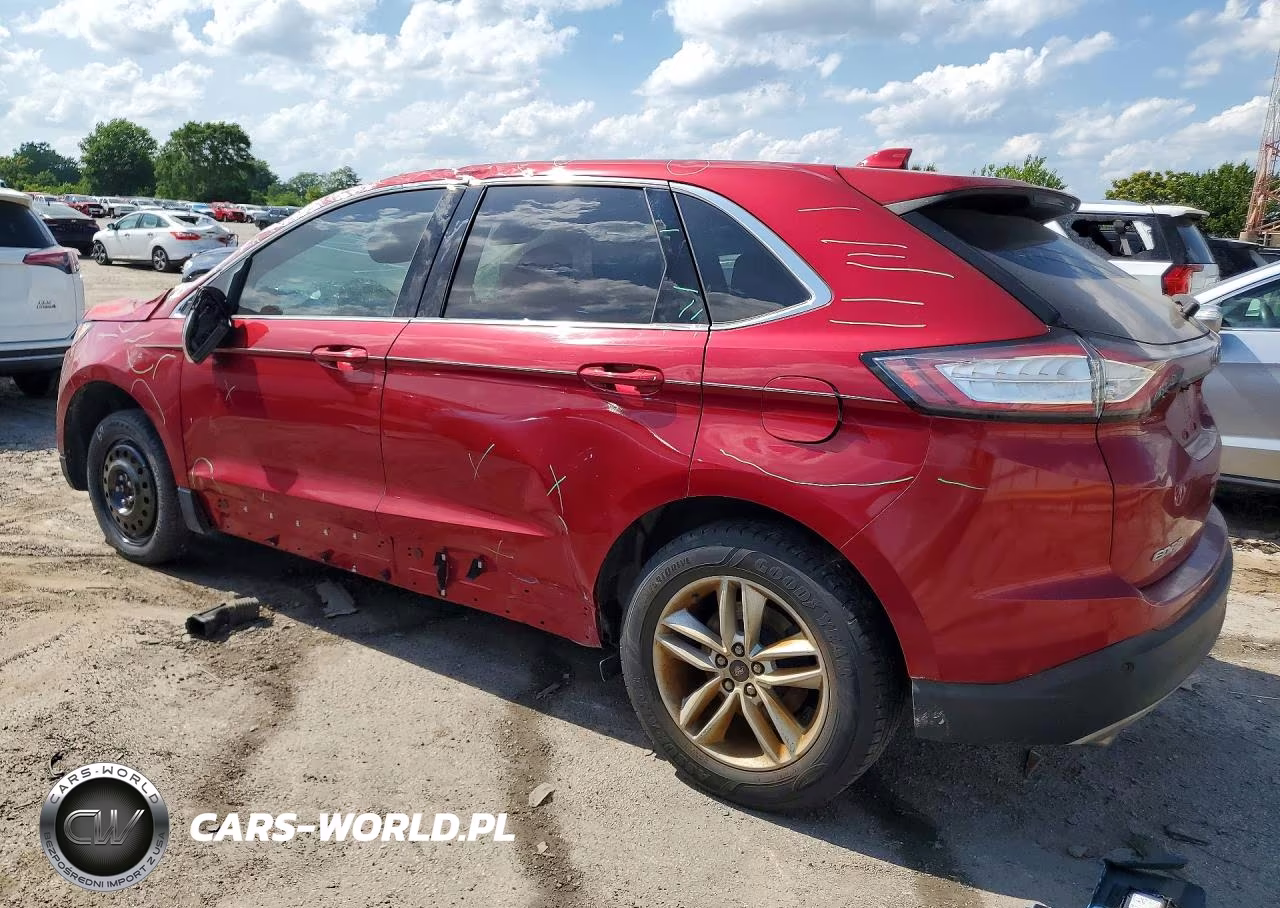 2015 Ford Edge Sel VIN:2FMTK3J80FBB59844 - 2
