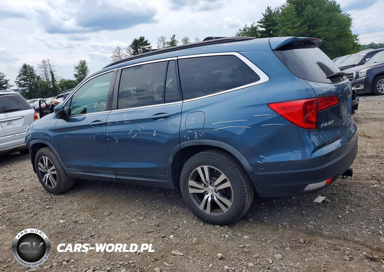 2017 Honda Pilot Exl VIN:5FNYF6H59HB032155 - 2