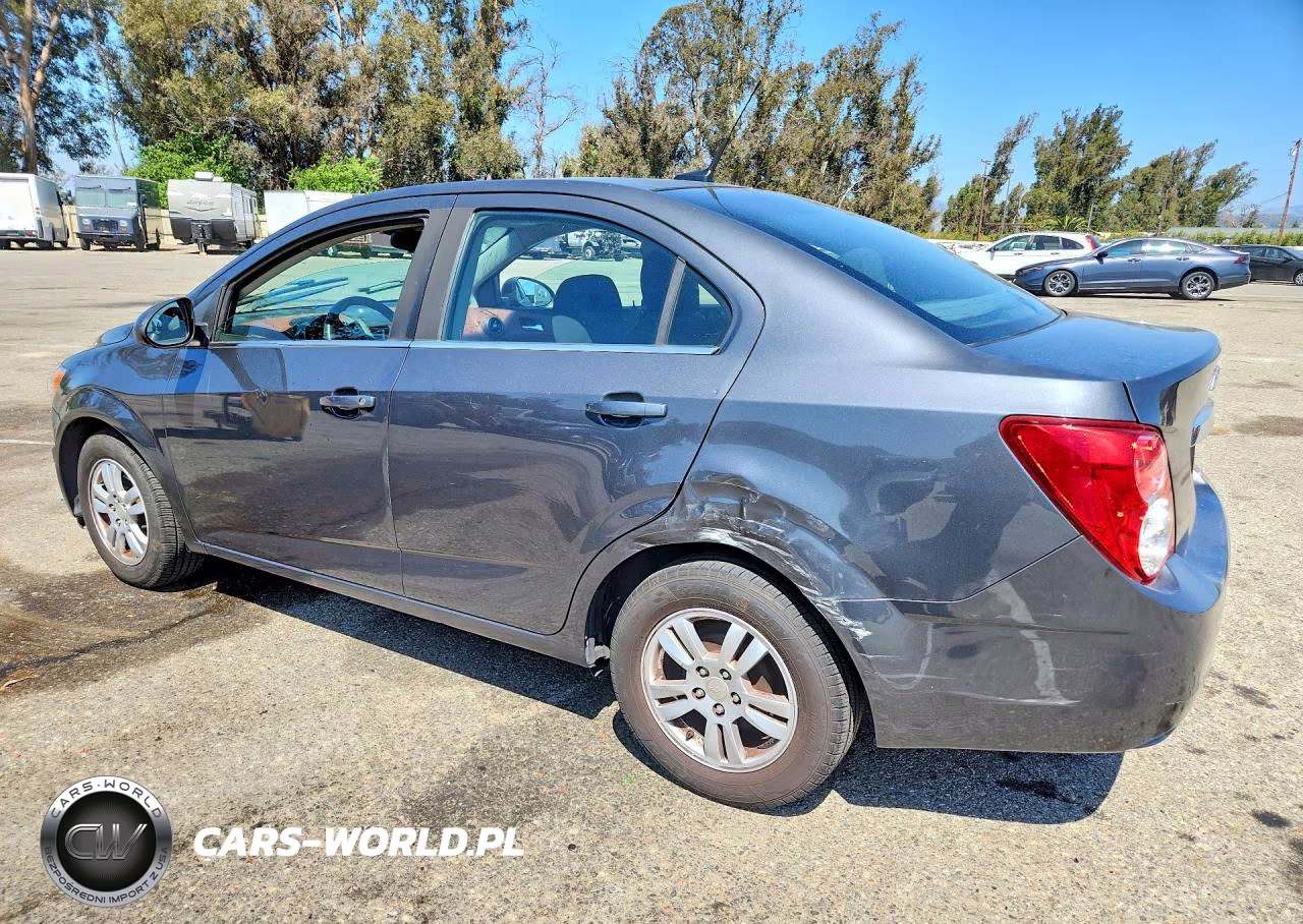 2013 Chevrolet Sonic Lt VIN:1G1JC5SGXD4101752 - 2