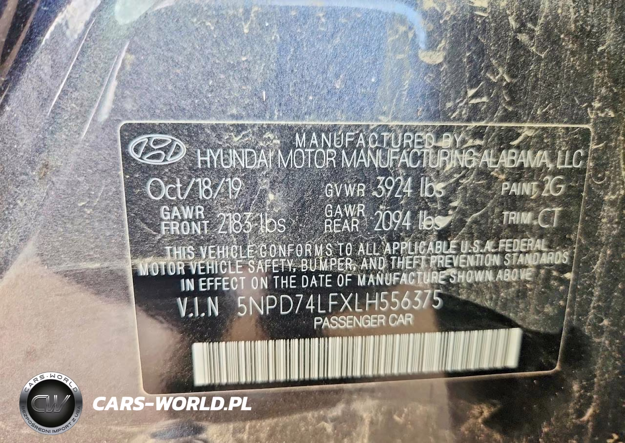 2020 Hyundai Elantra Se VIN:5NPD74LFXLH556375 - 12