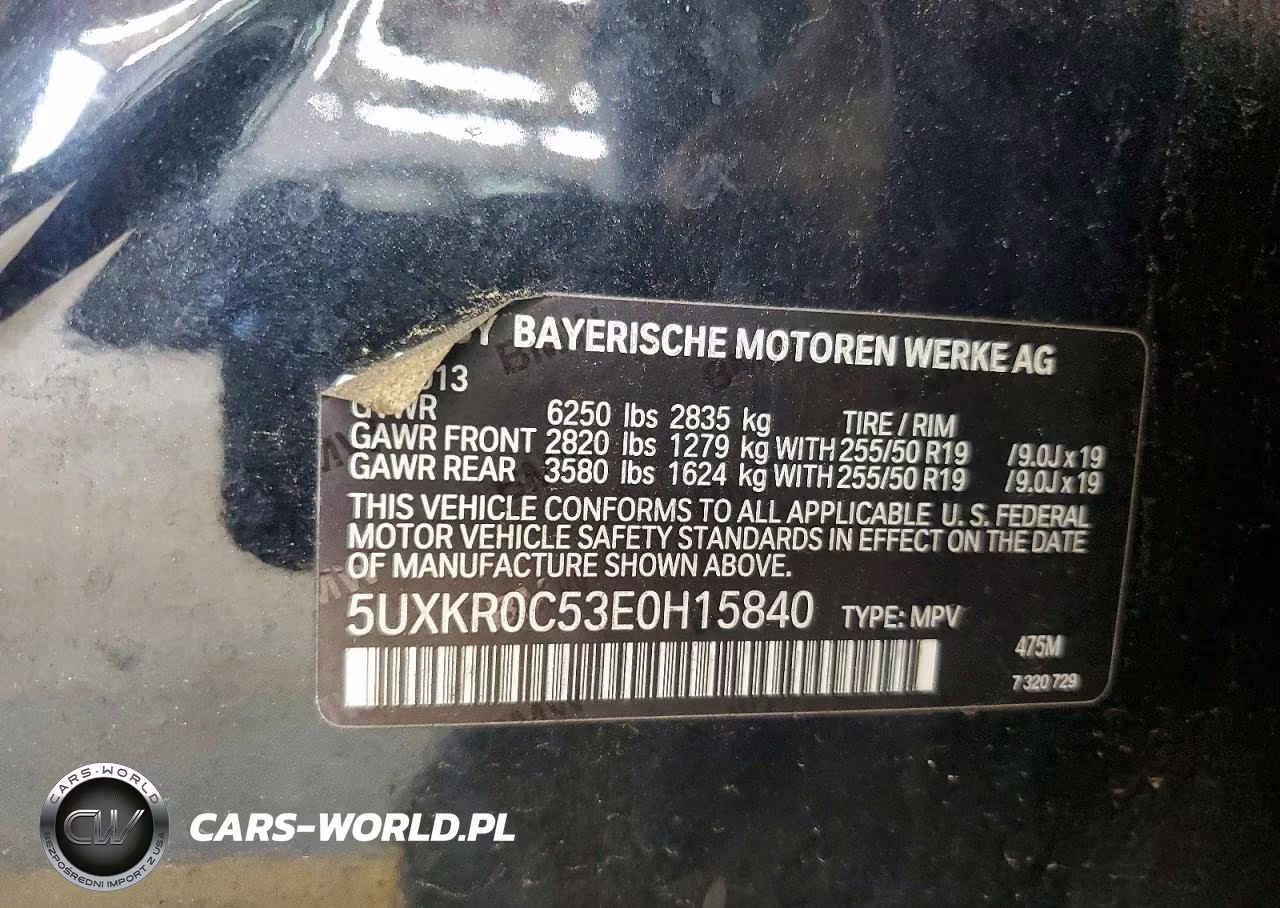 2014 BMW X5 xDrive35I VIN:5UXKR0C53E0H15840 - 13