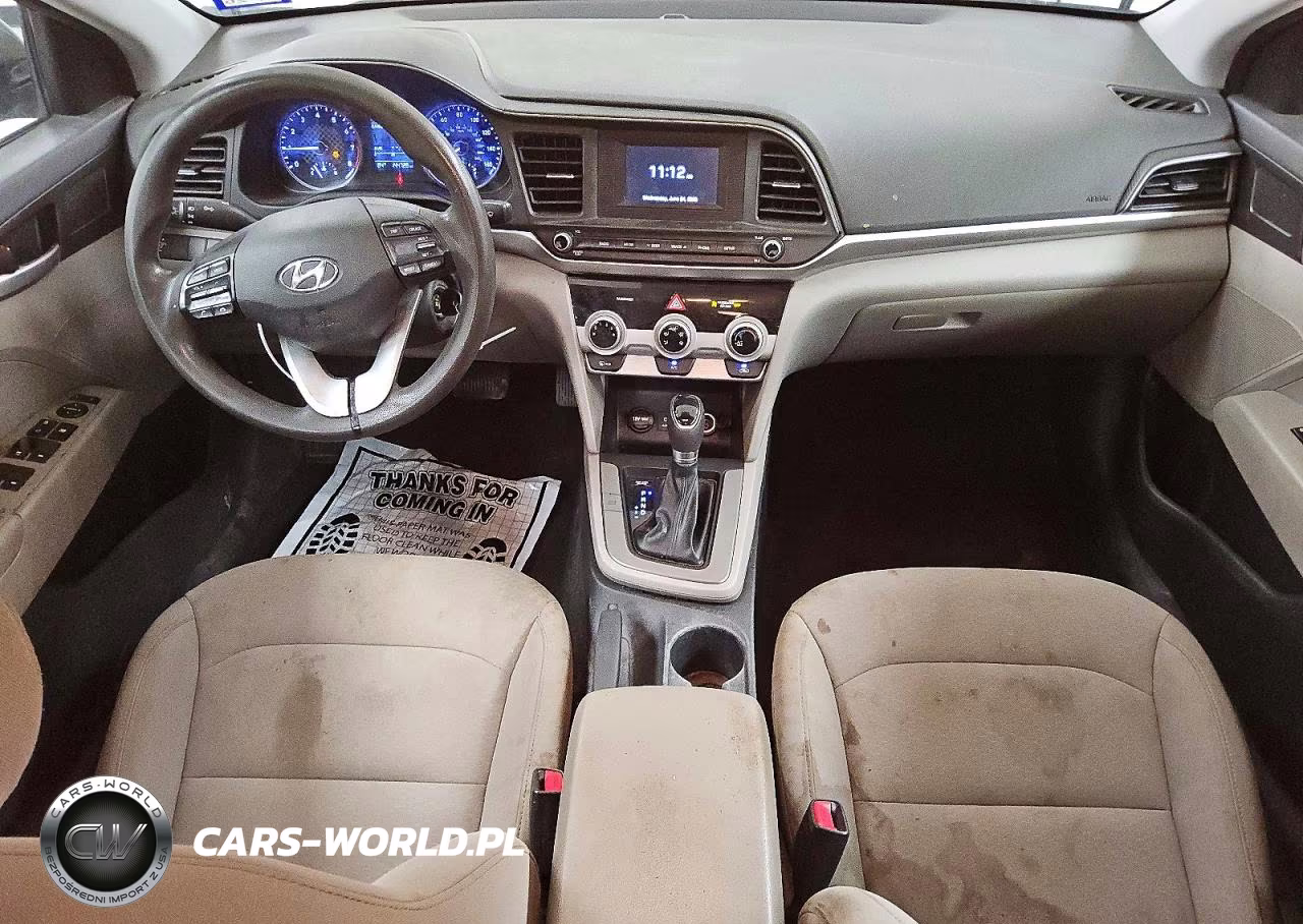 2019 Hyundai Elantra Se VIN:5NPD74LF1KH434440 - 8