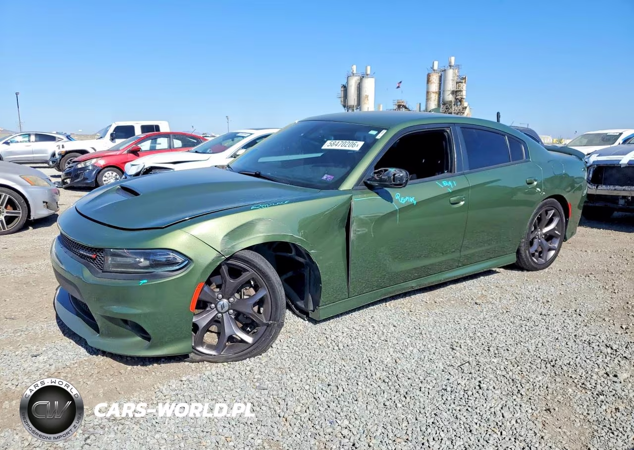 2019 Dodge Charger Gt VIN:2C3CDXHG1KH726531 - 1