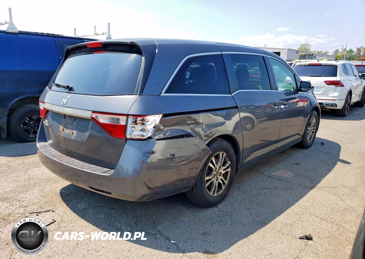 2013 Honda Odyssey Ex VIN:5FNRL5H41DB007484 - 3