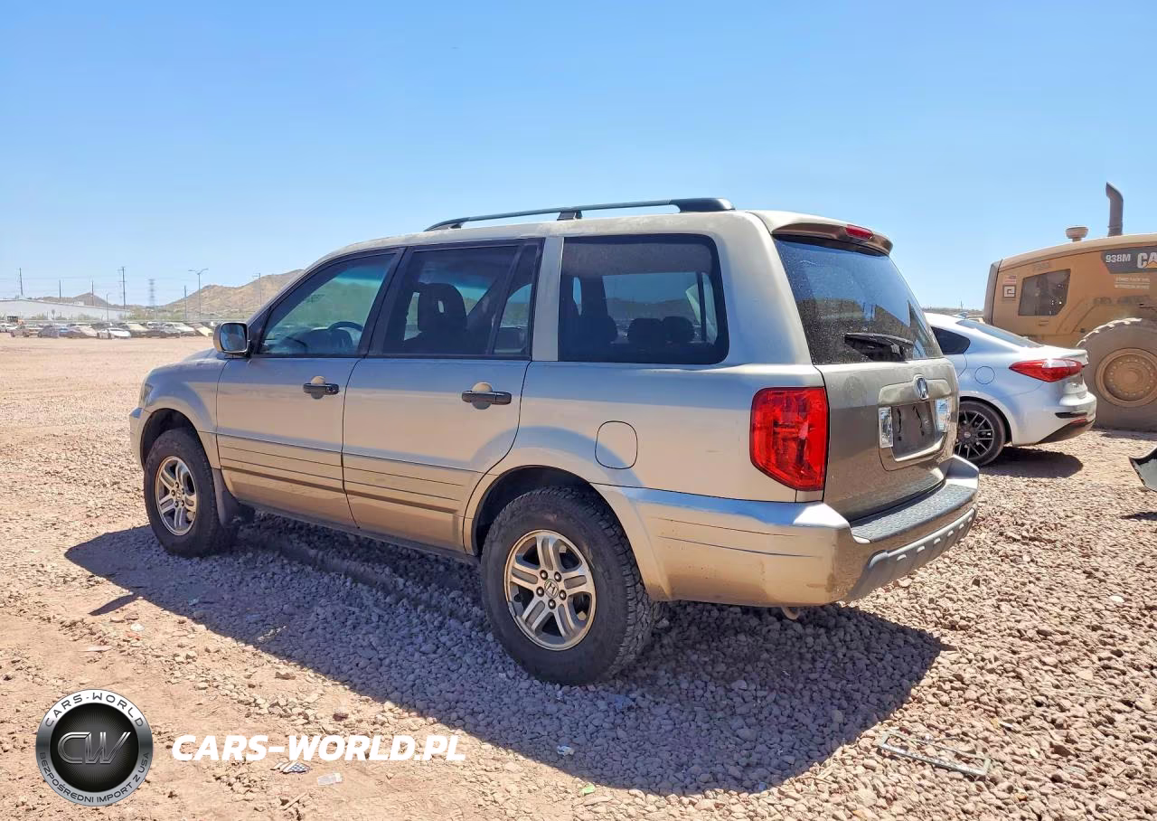 2004 Honda Pilot Exl VIN:2HKYF185X4H502868 - 2