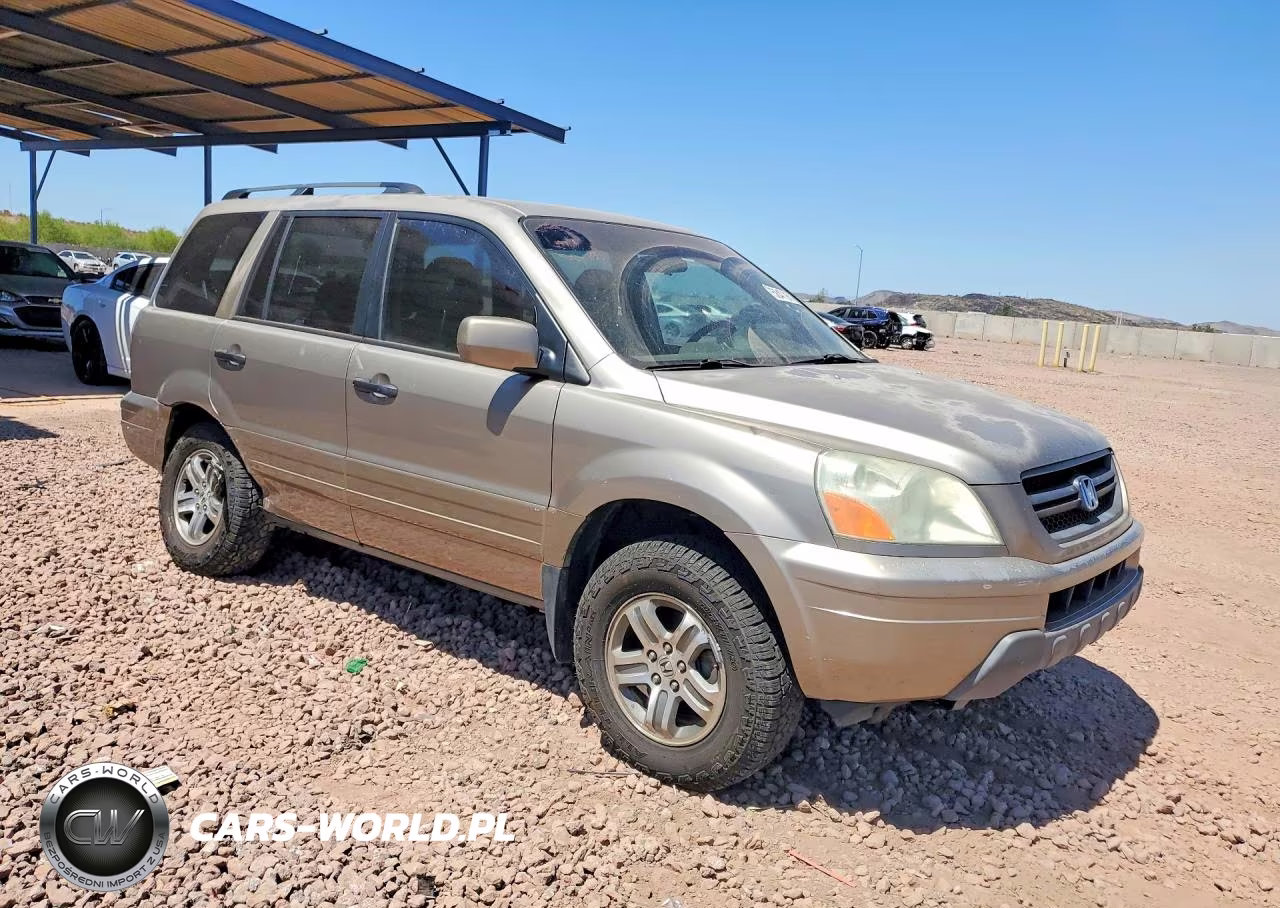 2004 Honda Pilot Exl VIN:2HKYF185X4H502868 - 4