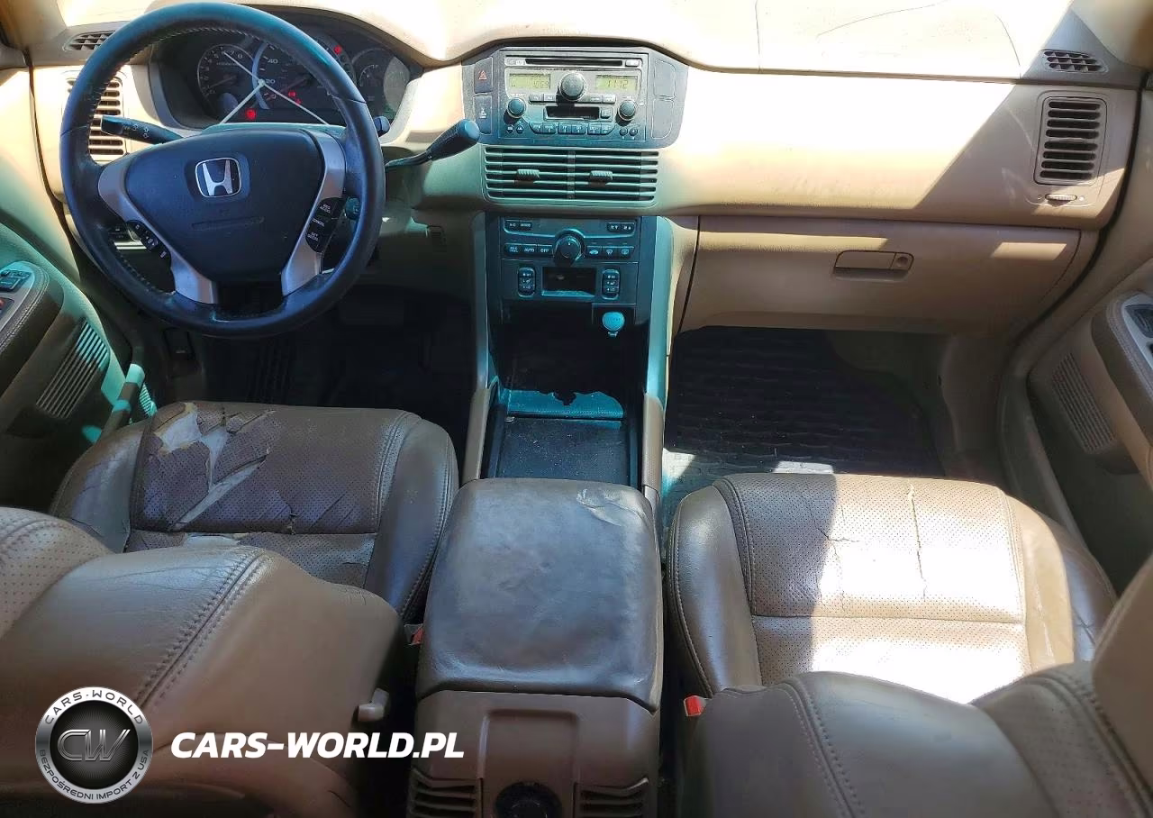 2004 Honda Pilot Exl VIN:2HKYF185X4H502868 - 8