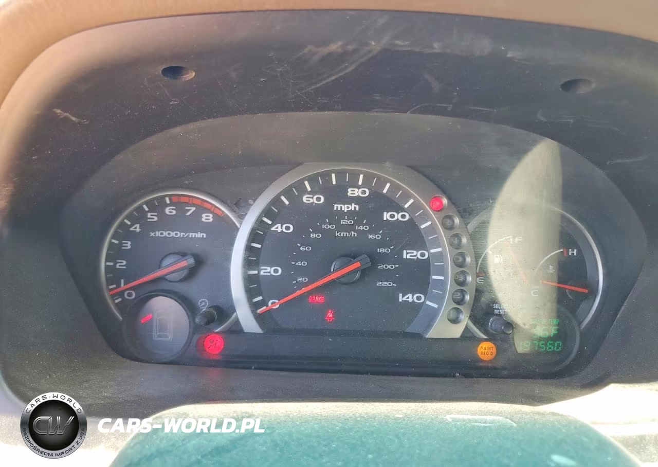 2004 Honda Pilot Exl VIN:2HKYF185X4H502868 - 9