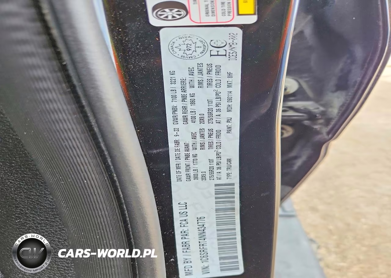 2022 Ram 1500 Laramie VIN:1C6SRFRT4NN434776 - 13