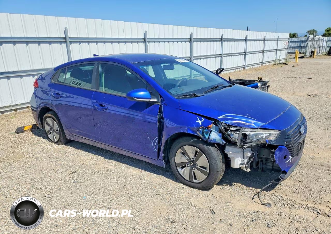 2019 Hyundai Ioniq Blue VIN:KMHC65LC3KU175624 - 4