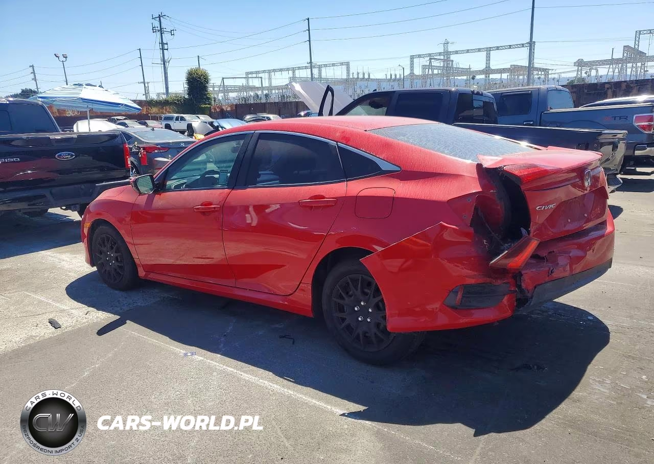2017 Honda Civic Lx VIN:2HGFC2F5XHH507237 - 2