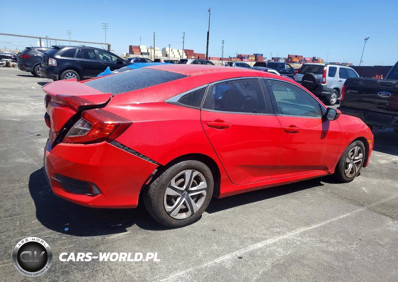 2017 Honda Civic Lx VIN:2HGFC2F5XHH507237 - 3