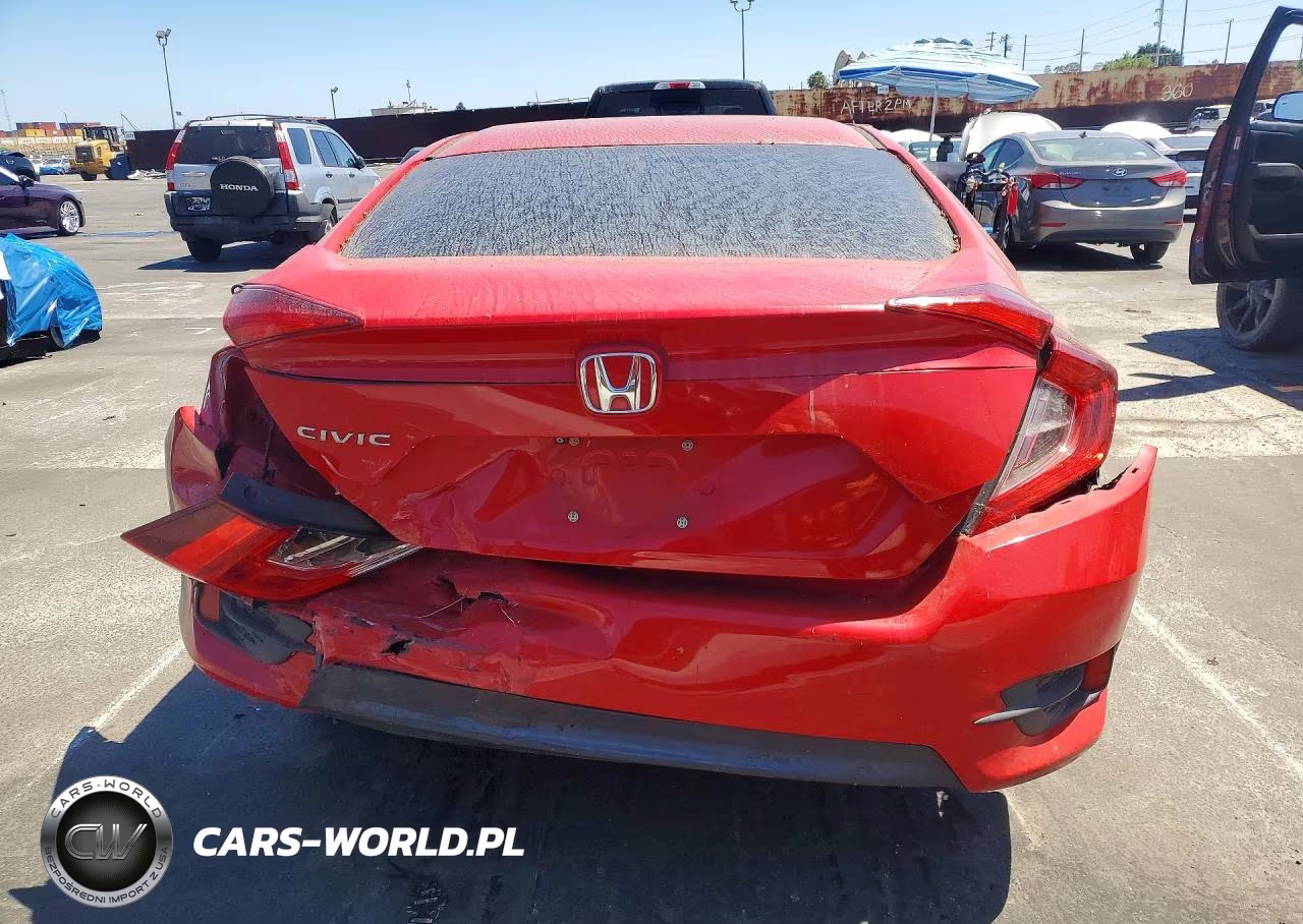 2017 Honda Civic Lx VIN:2HGFC2F5XHH507237 - 6
