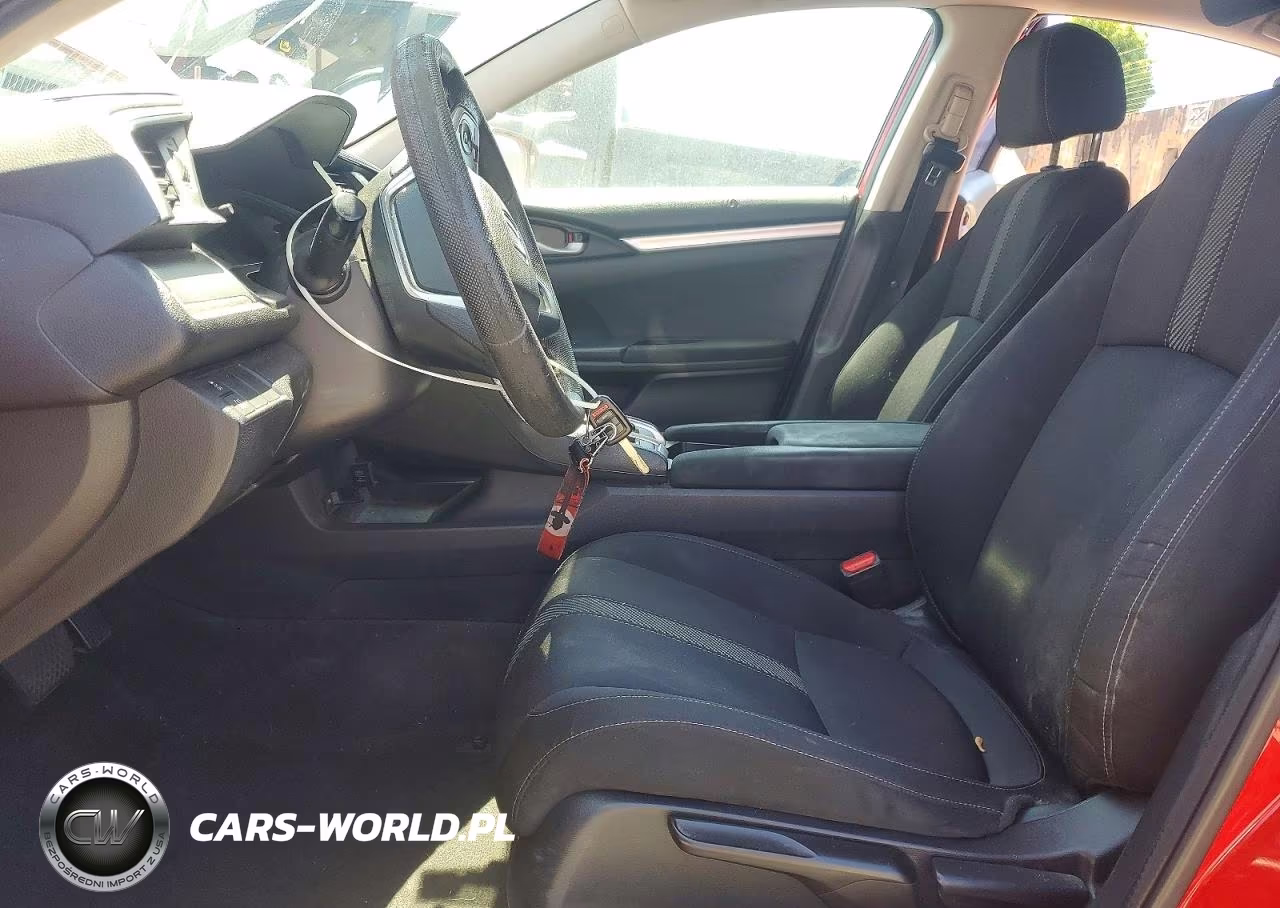 2017 Honda Civic Lx VIN:2HGFC2F5XHH507237 - 7