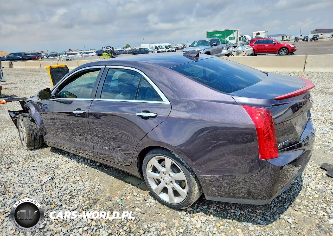 2015 Cadillac Ats Luxury VIN:1G6AB5SAXF0106338 - 2