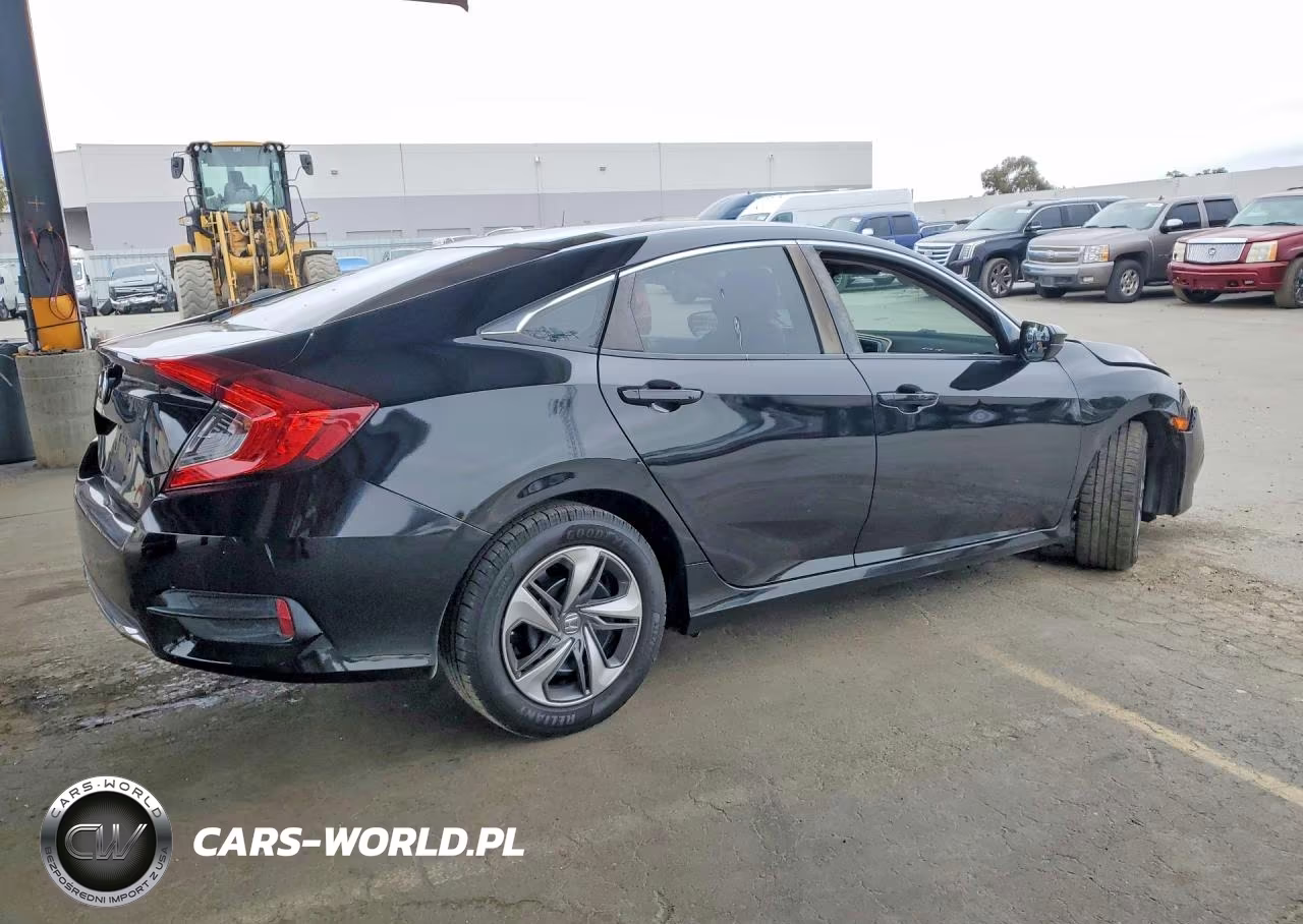 2019 Honda Civic Lx VIN:2HGFC2F69KH565677 - 3