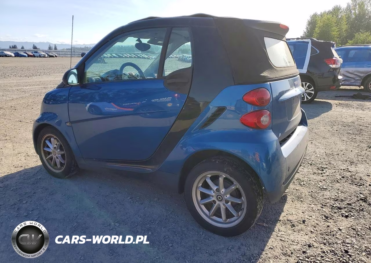 2009 Smart Fortwo Passion VIN:WMEEK31X79K210742 - 2