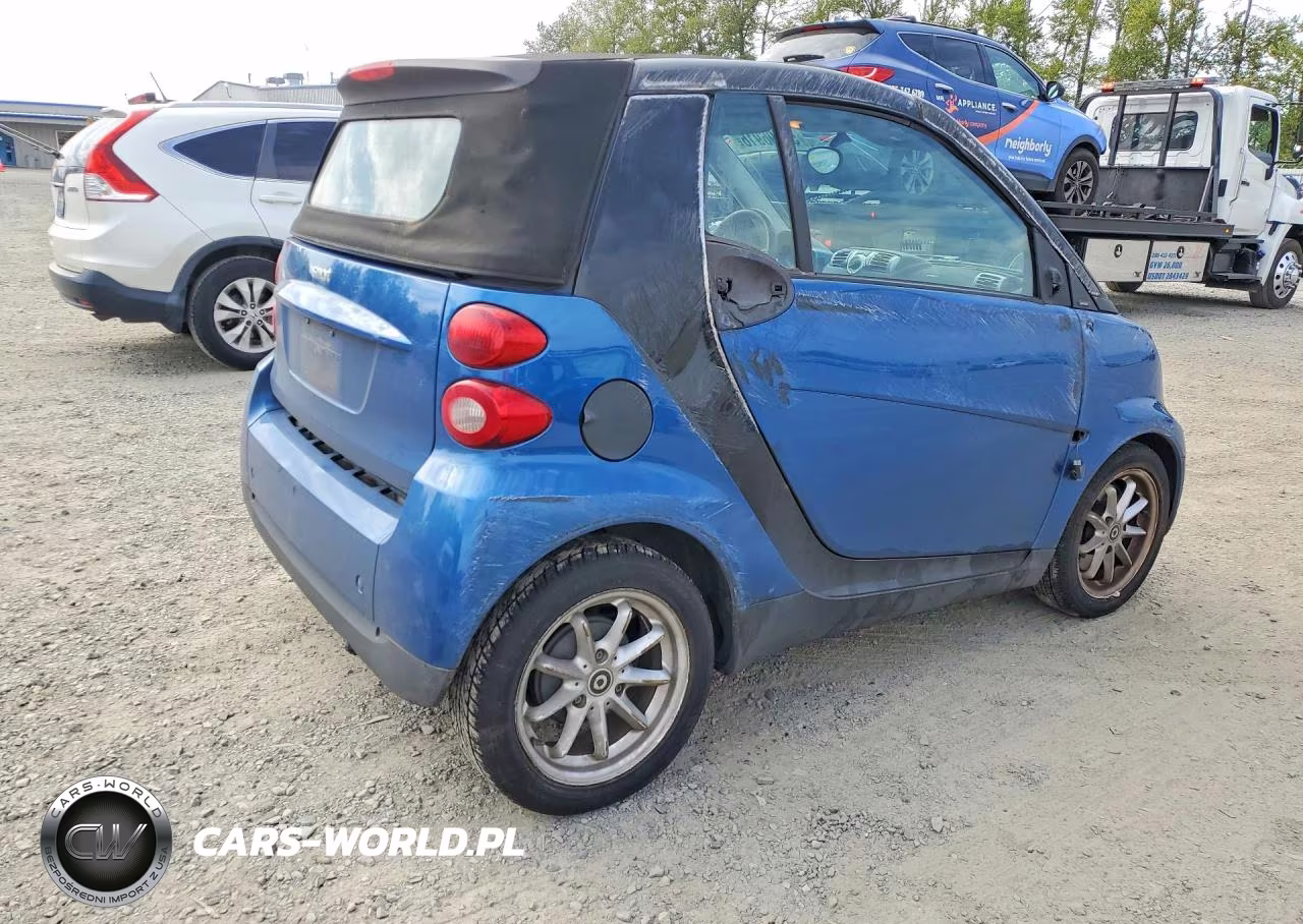 2009 Smart Fortwo Passion VIN:WMEEK31X79K210742 - 3