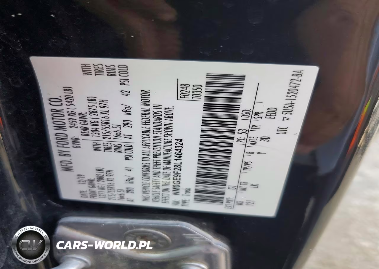 2020 Ford Transit Connect Xlt VIN:NM0GE9F28L1464324 - 14