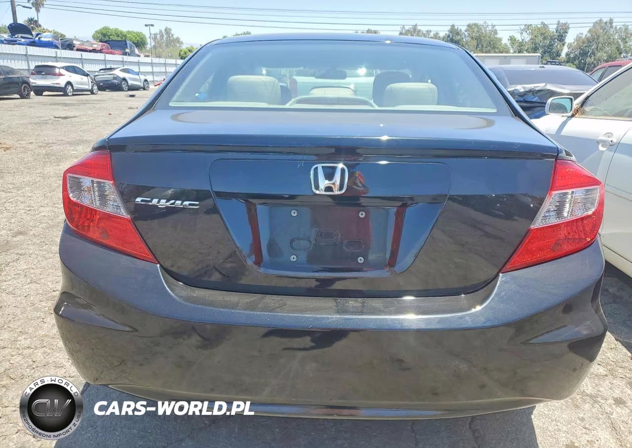 2012 Honda Civic Lx VIN:19XFB2F59CE378915 - 6