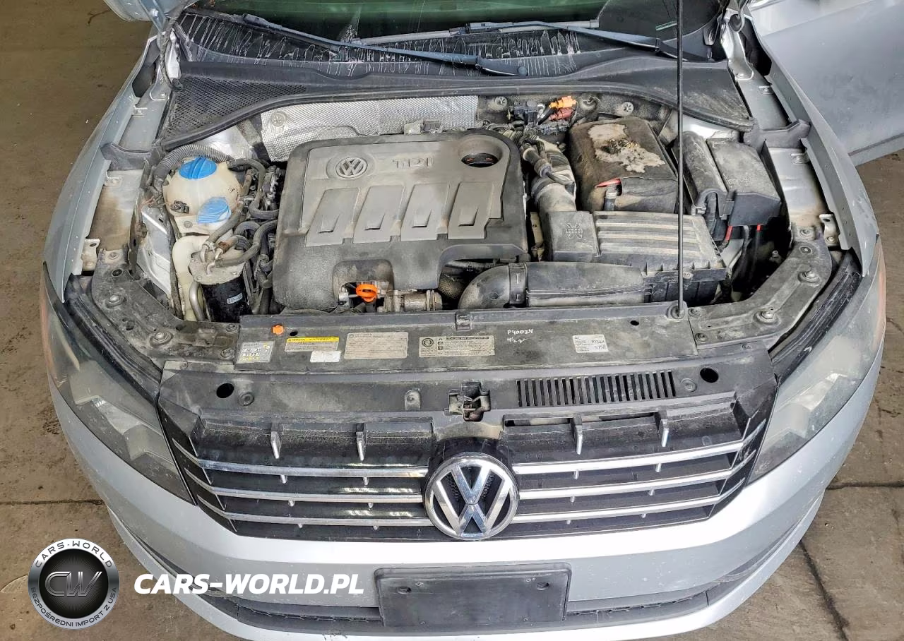 2013 Volkswagen Passat 2.0L Tdi Se VIN:1VWBN7A39DC038842 - 11