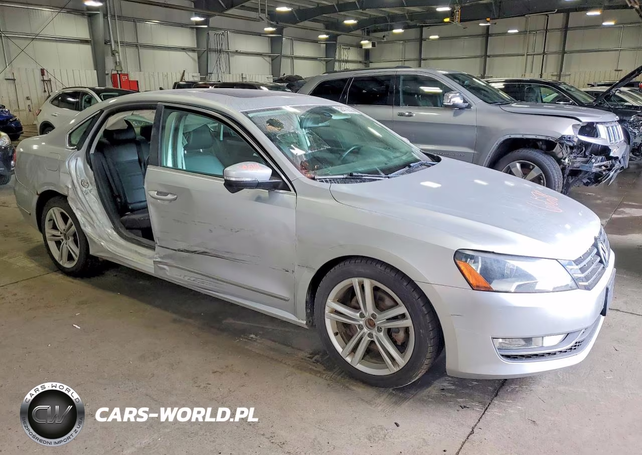 2013 Volkswagen Passat 2.0L Tdi Se VIN:1VWBN7A39DC038842 - 4