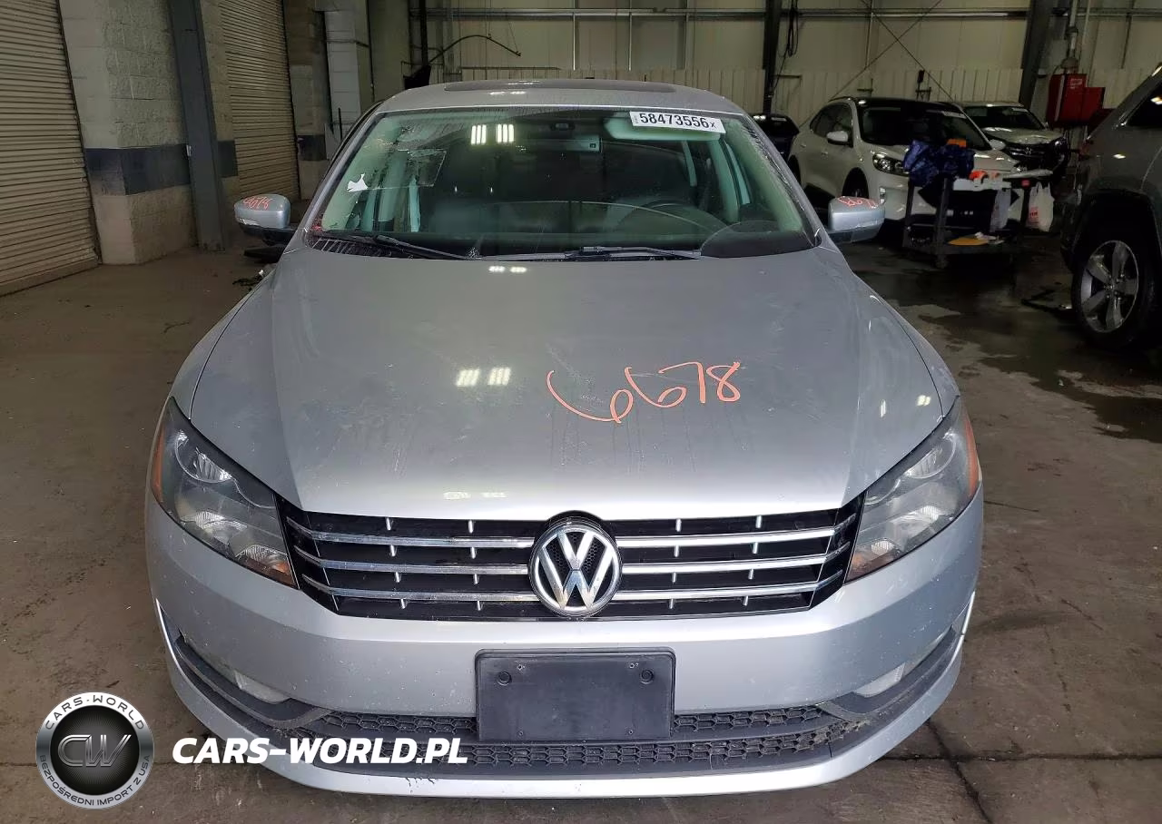 2013 Volkswagen Passat 2.0L Tdi Se VIN:1VWBN7A39DC038842 - 5