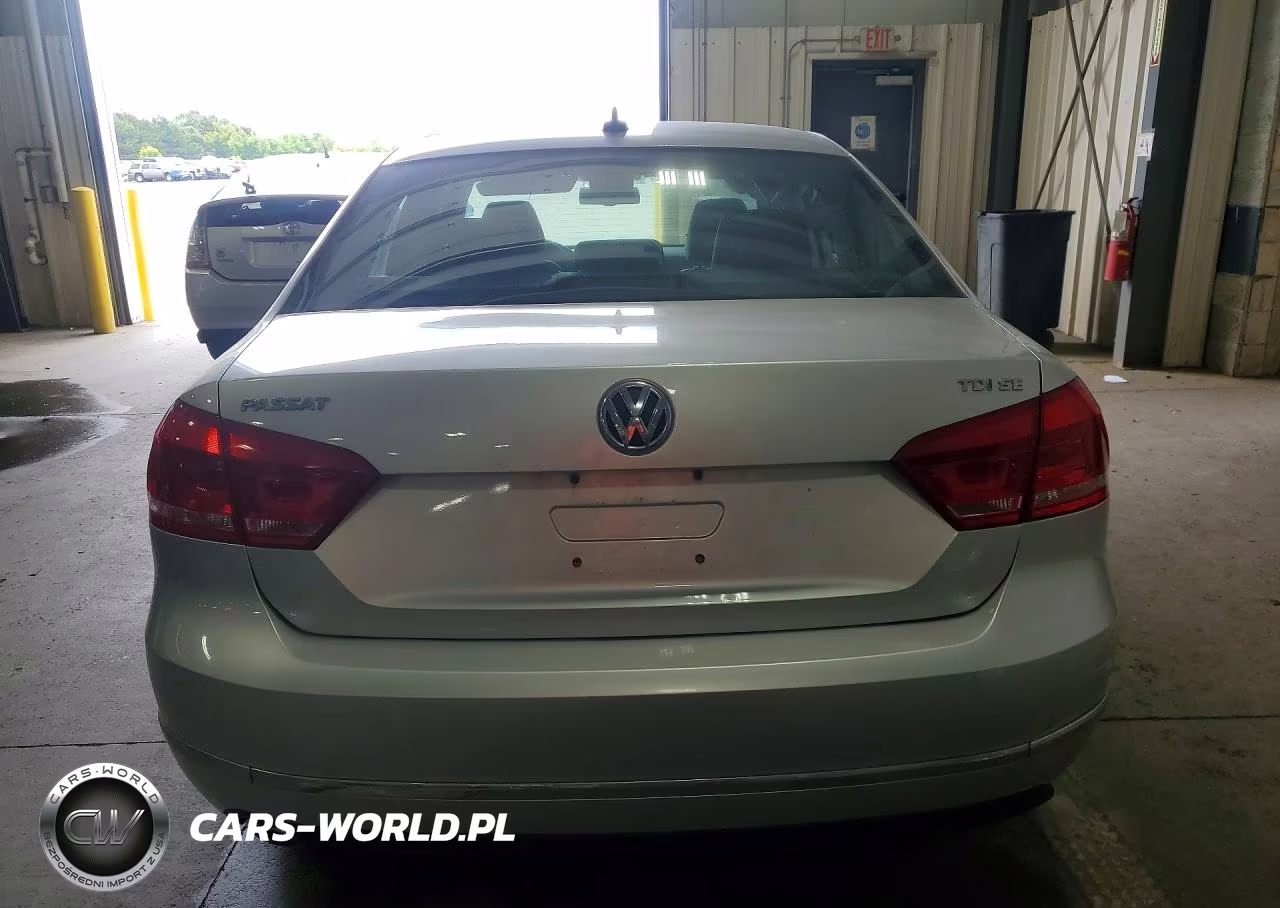 2013 Volkswagen Passat 2.0L Tdi Se VIN:1VWBN7A39DC038842 - 6