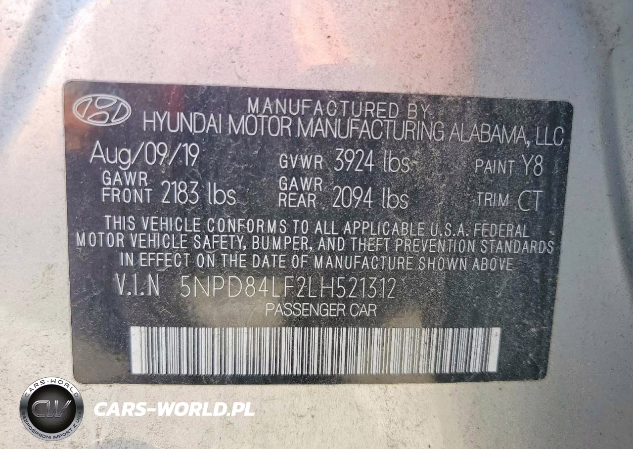 2020 Hyundai Elantra Value Edition VIN:5NPD84LF2LH521312 - 12