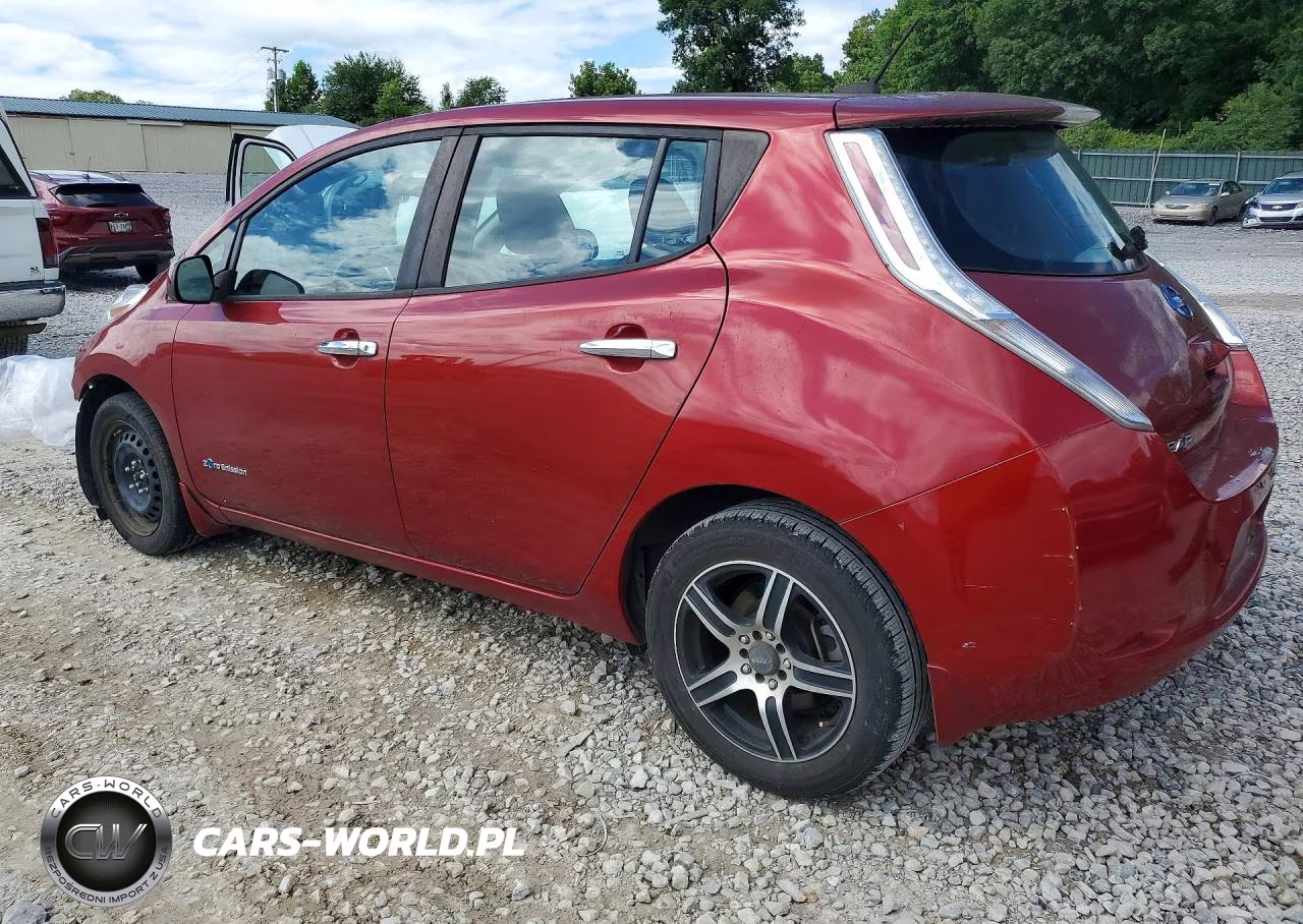 2015 Nissan Leaf S VIN:1N4AZ0CP3FC300521 - 2