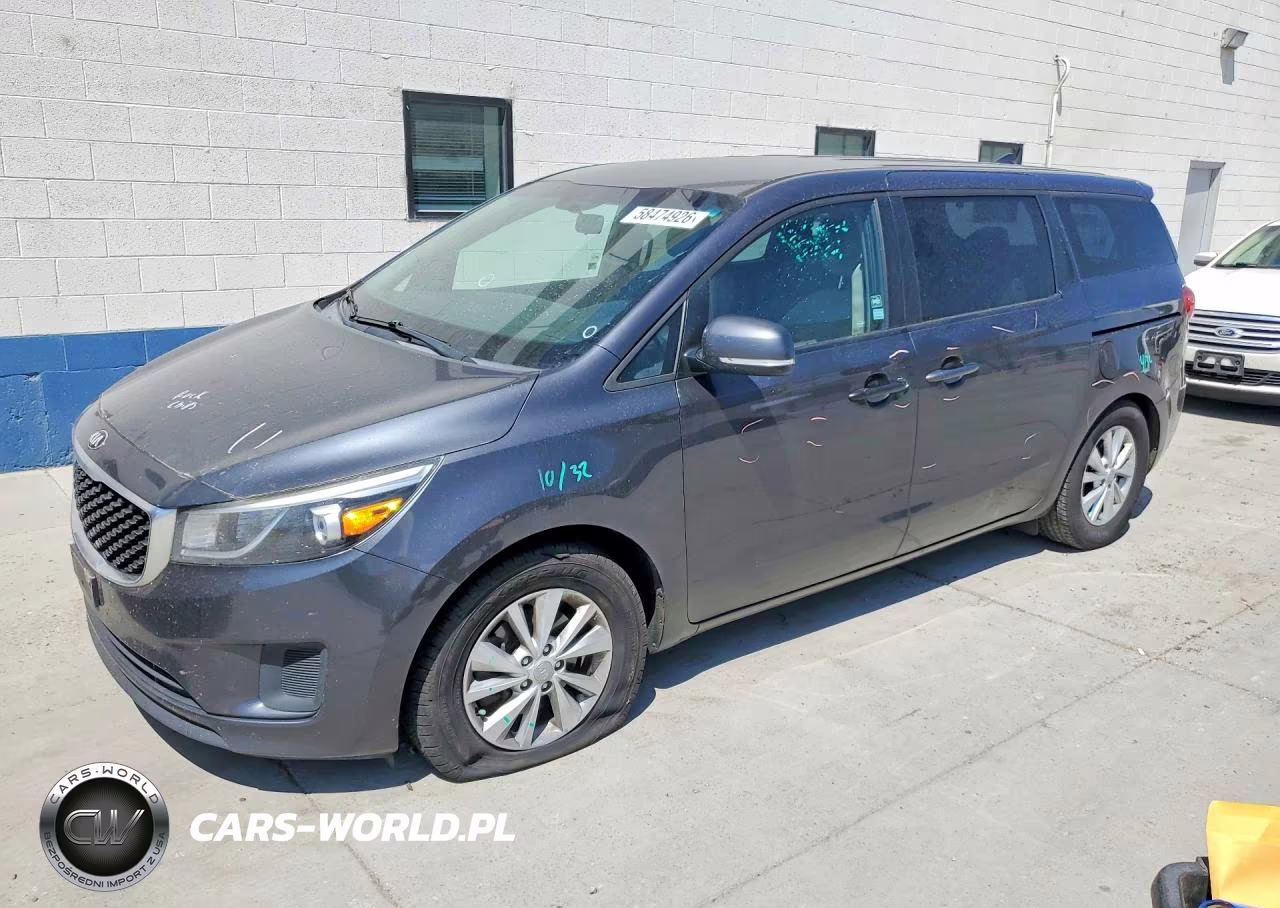 2017 Kia Sedona Lx VIN:KNDMB5C17H6232181 - 1