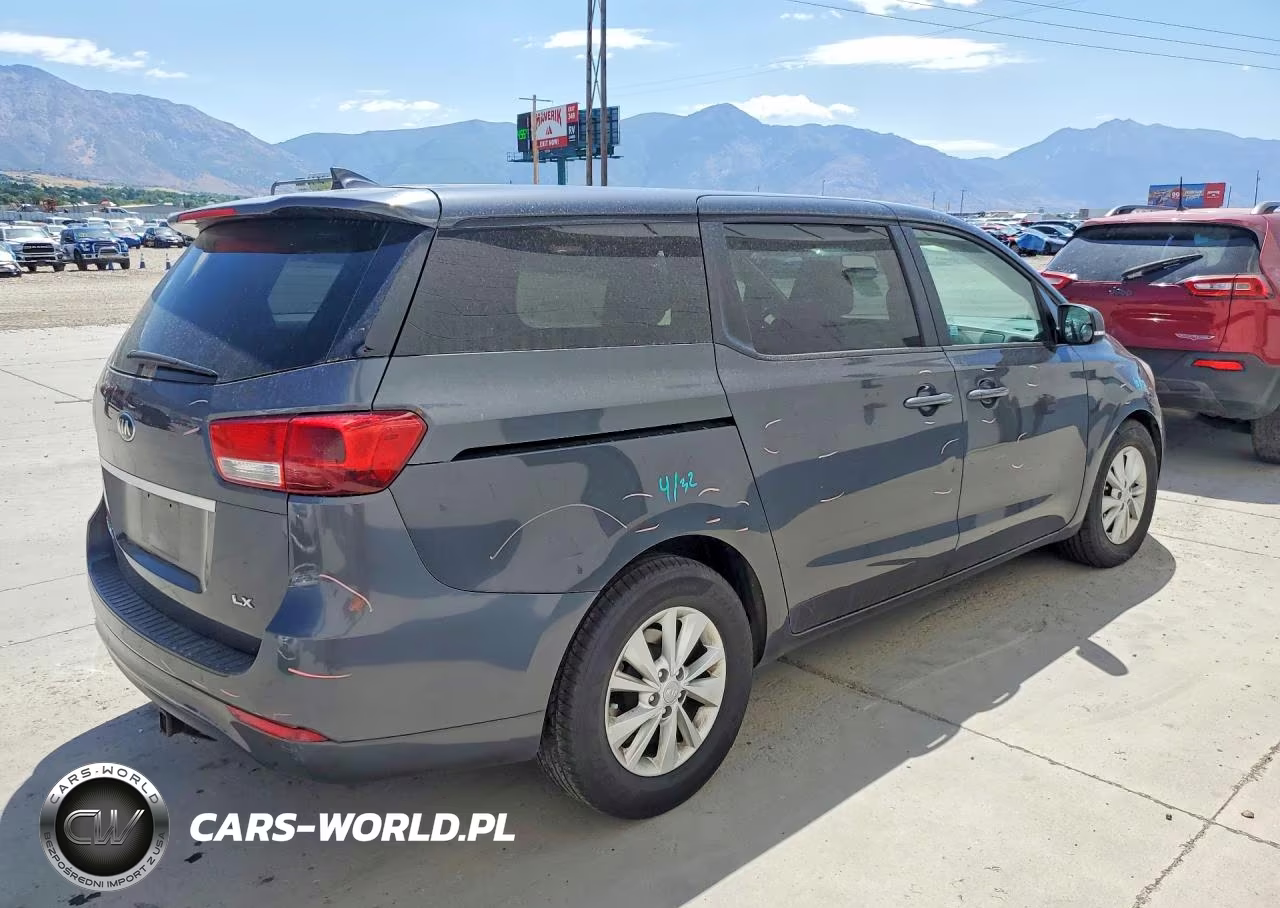 2017 Kia Sedona Lx VIN:KNDMB5C17H6232181 - 3