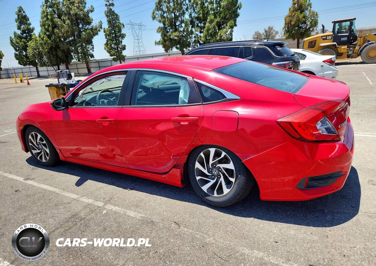 2016 Honda Civic Ex VIN:2HGFC2F76GH527632 - 2