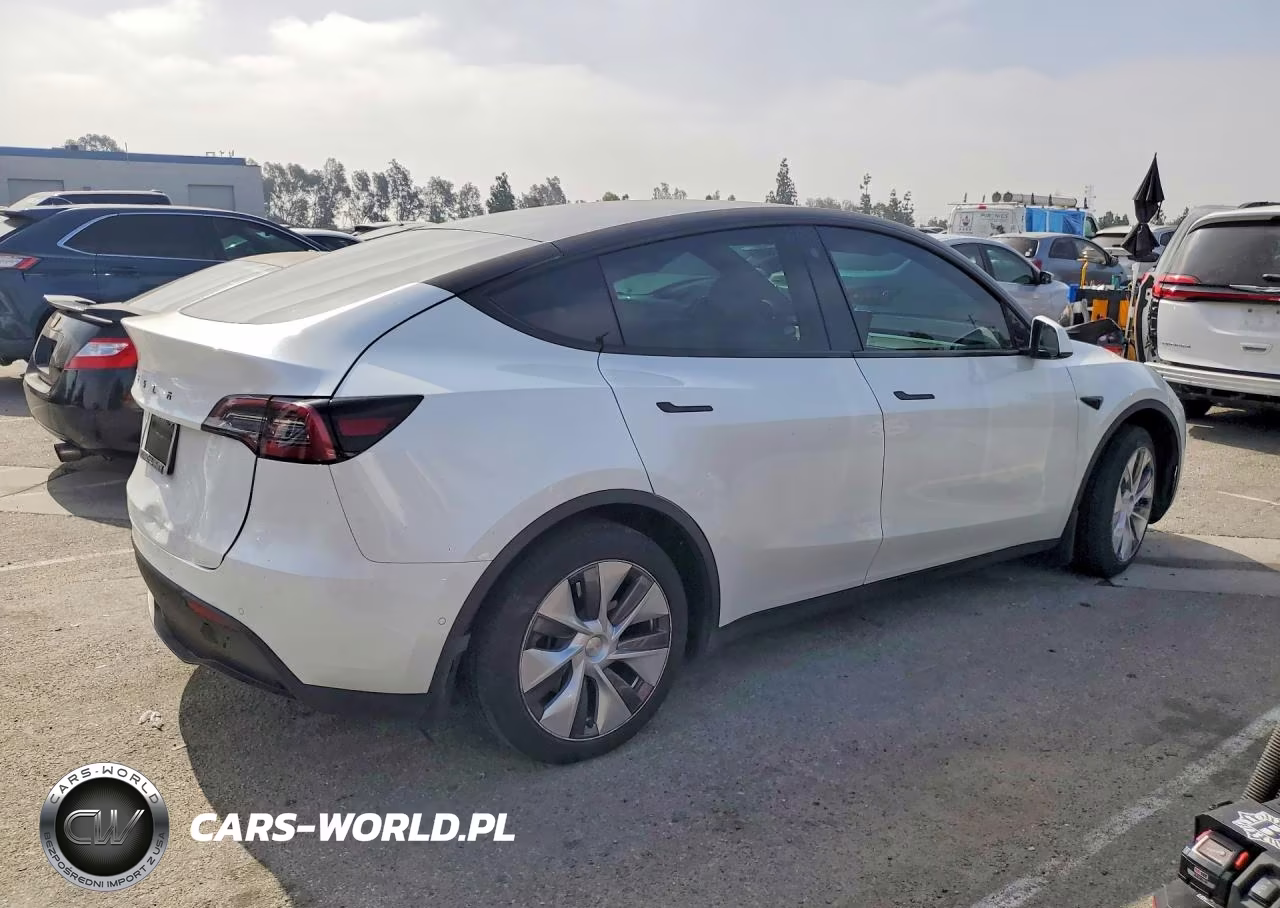 2022 Tesla Model Y VIN:7SAYGDEE2NA022116 - 3