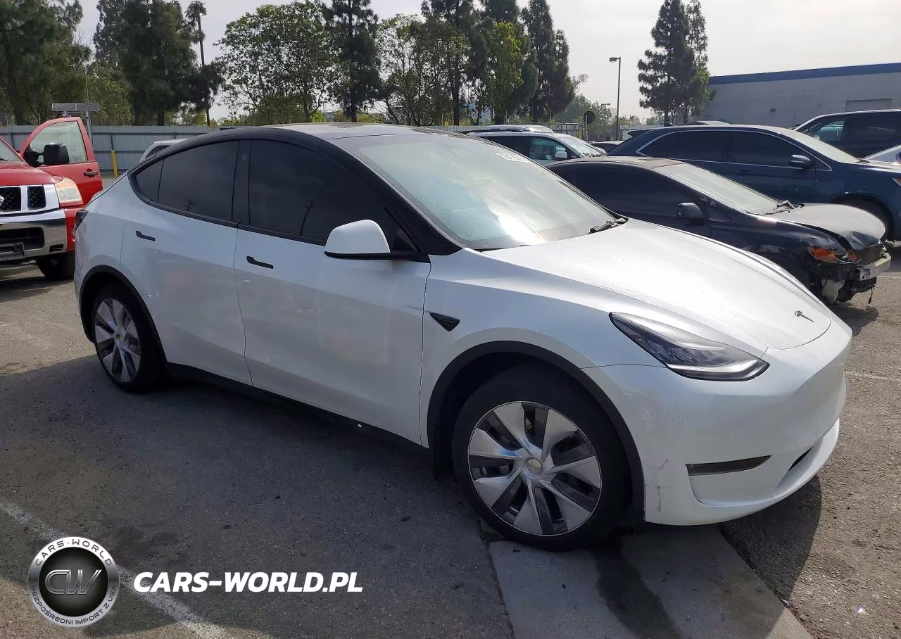 2022 Tesla Model Y VIN:7SAYGDEE2NA022116 - 4