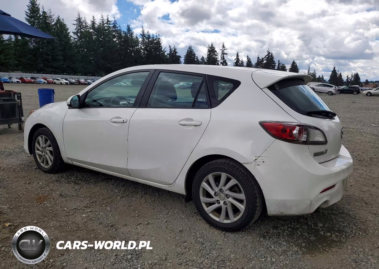 2012 Mazda 3 I VIN:JM1BL1L82C1572029 - 2