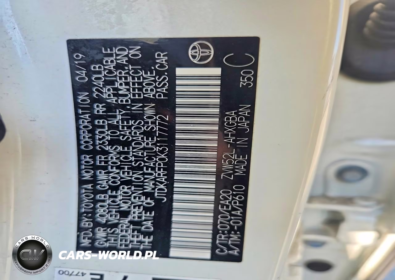 2019 Toyota Prius Prime Premium VIN:JTDKARFP0K3117772 - 12
