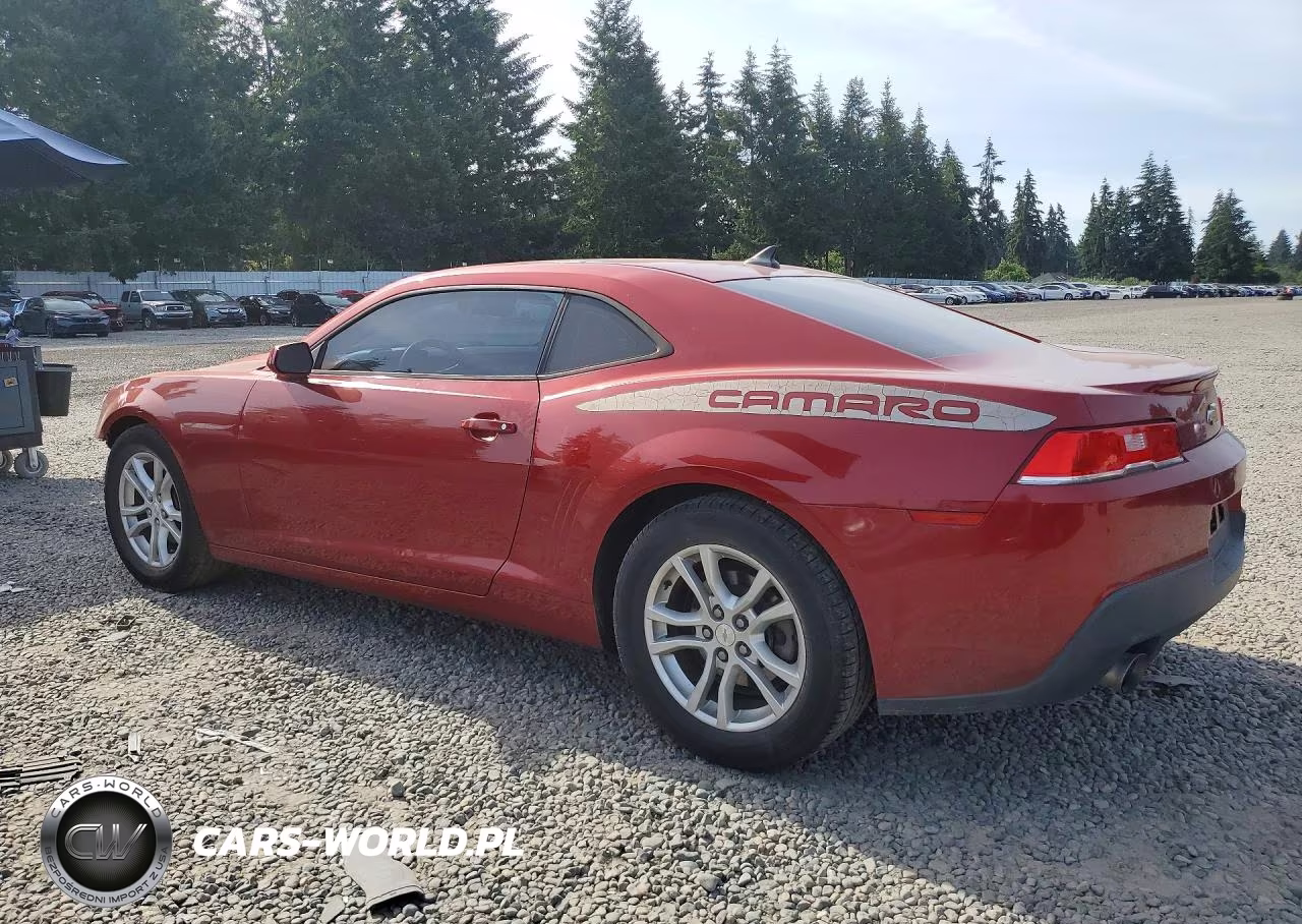 2015 Chevrolet Camaro Ls VIN:2G1FB1E32F9217991 - 2