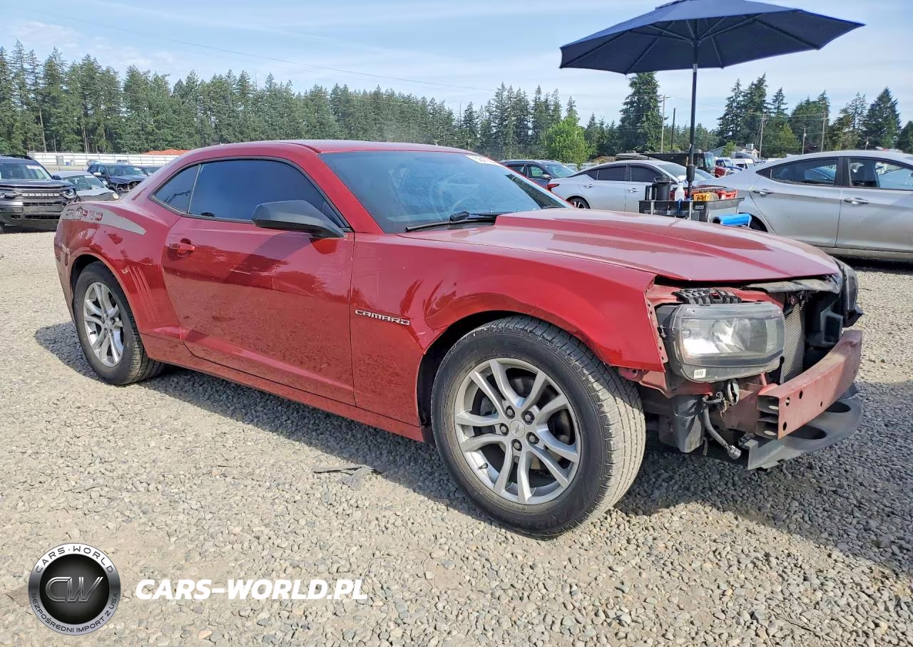 2015 Chevrolet Camaro Ls VIN:2G1FB1E32F9217991 - 4